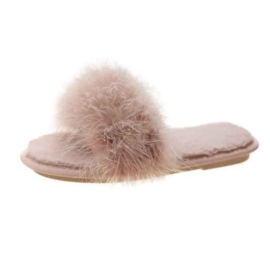 Furry Casual Outdoor Sandals for Women