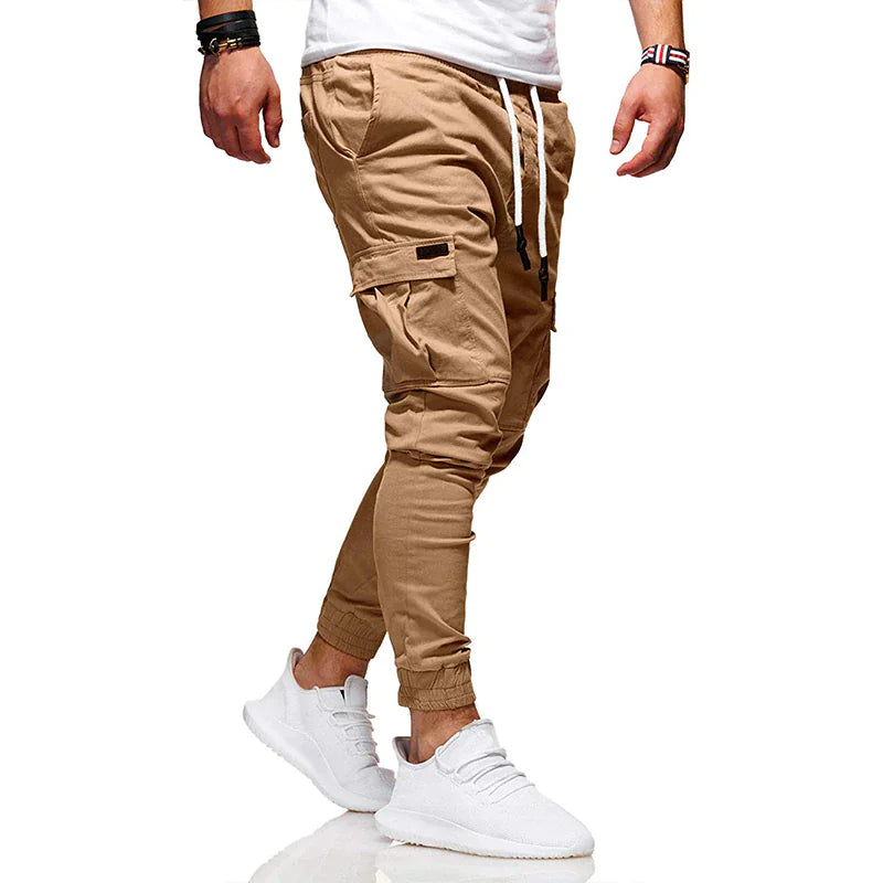 Men's Casual Joggers Pants Sweatpants Cargo Combat