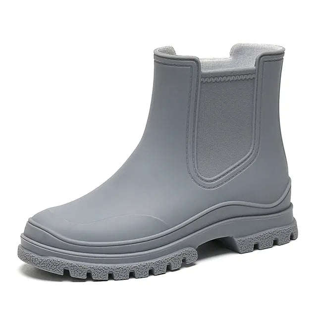 Women's Waterproof Non-slip Rubber Rain Boots - Comfort Gift Box