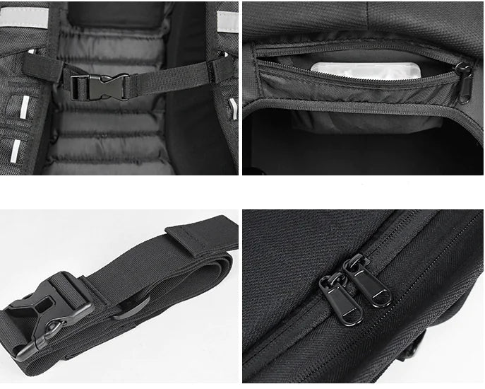 Reflective Motorcycle Backpack
