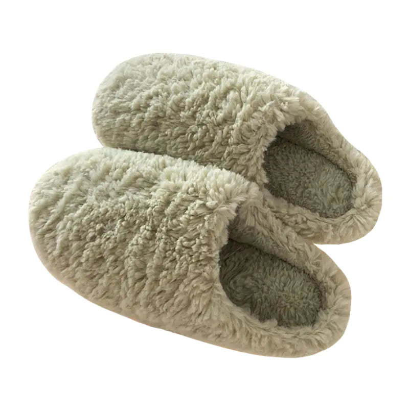 Cute Furry Winter Home Slippers for Women