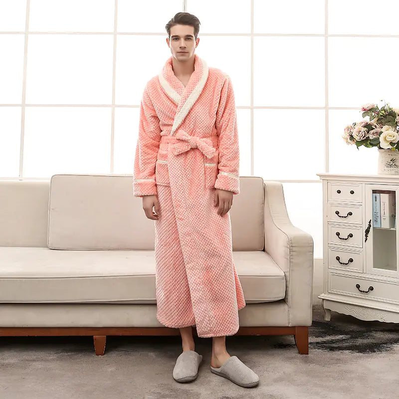 Couple Pajamas and Bathrobe Set for Women