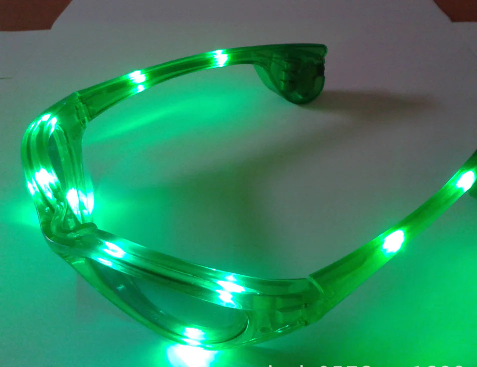 LED Glow Glasses for Parties and Costumes, Christmas Gift