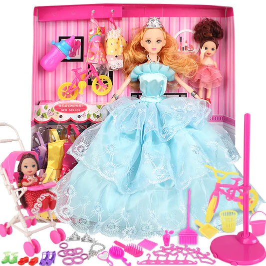 Special Dress-Up Barbie Doll Gift Set for Kids