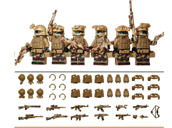 Military Building Blocks Set for Boys (One Set) - Comfort Gift Box