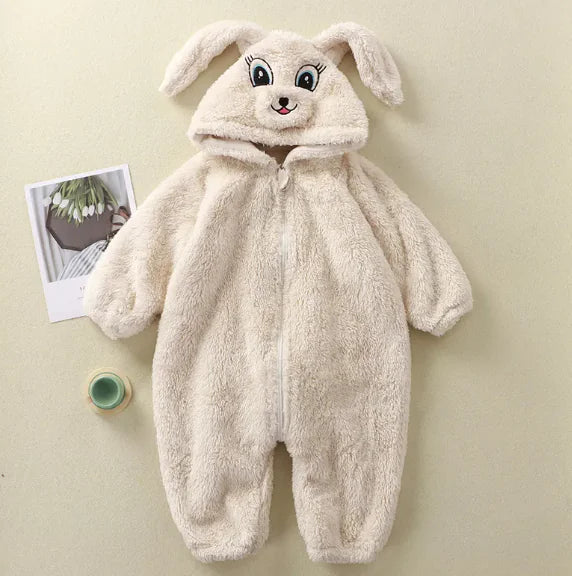 Baby Cartoon Animal Plush Loungewear - Comfort Gift Box