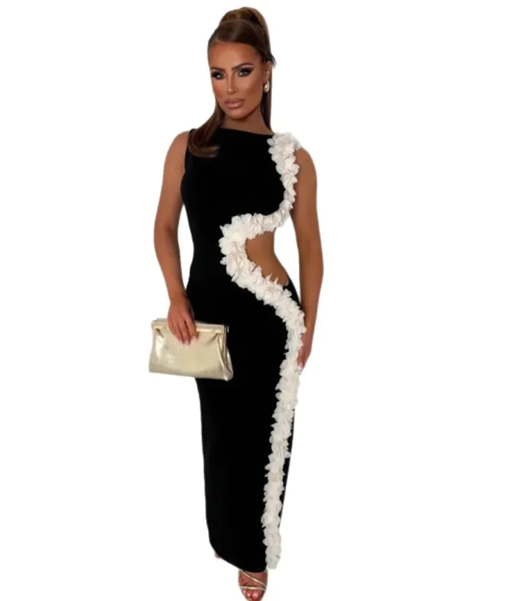 Sleeveless Street Style Maxi Dress