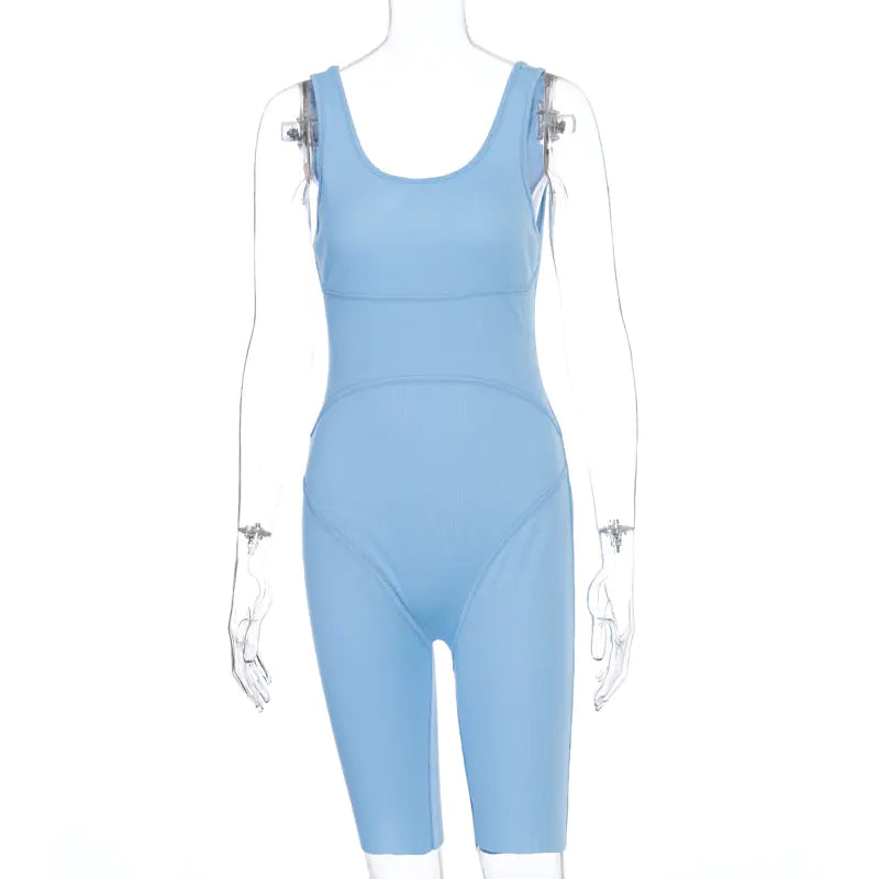 Sleeveless Jumpsuit  for Fitness