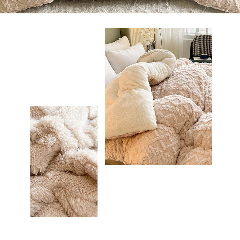Warm Winter Cashmere Weighted Blanket - Comfort Gift Box