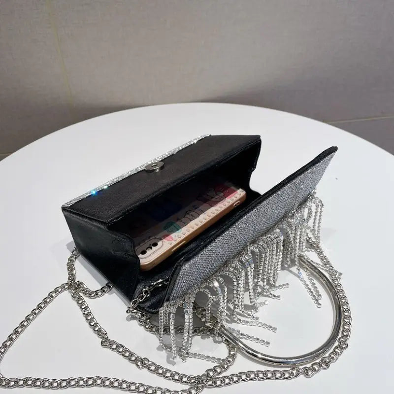 Luxury Rhinestone Evening Clutch Bag for Women