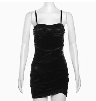 "Sexy Bodycon Dress with Lace and Faux Leather"