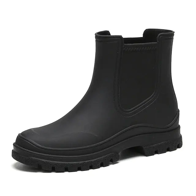Women's Waterproof Non-slip Rubber Rain Boots - Comfort Gift Box