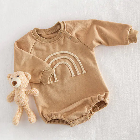Infant Rainbow Long Sleeve Jumpsuit