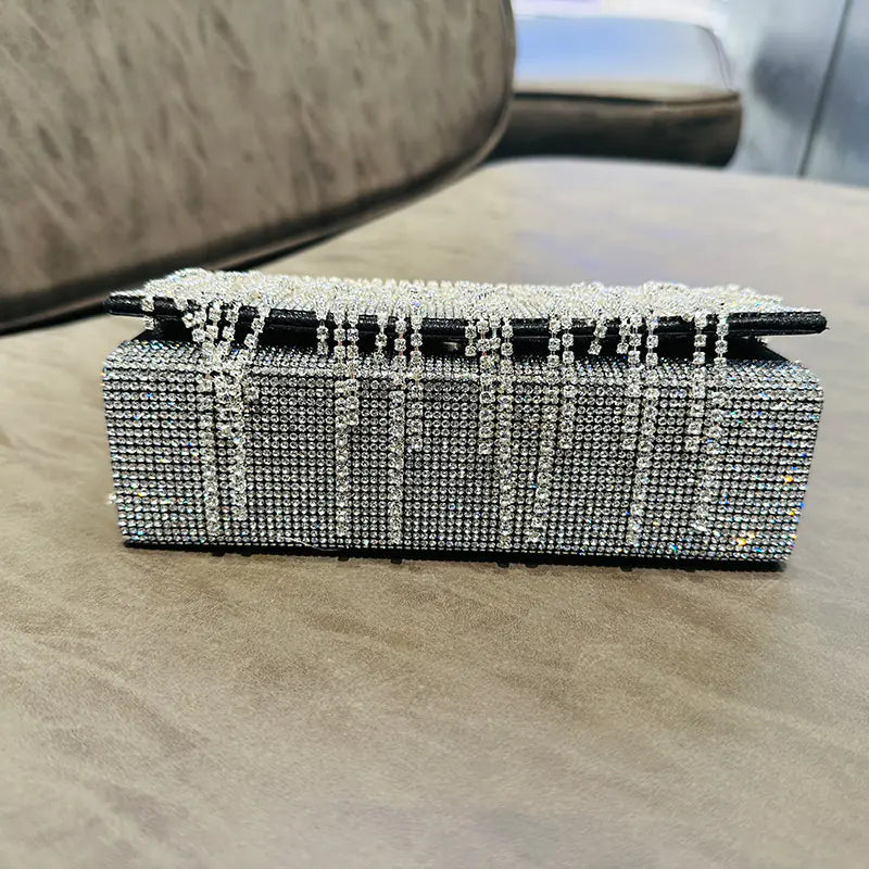 Luxury Rhinestone Evening Clutch Bag for Women