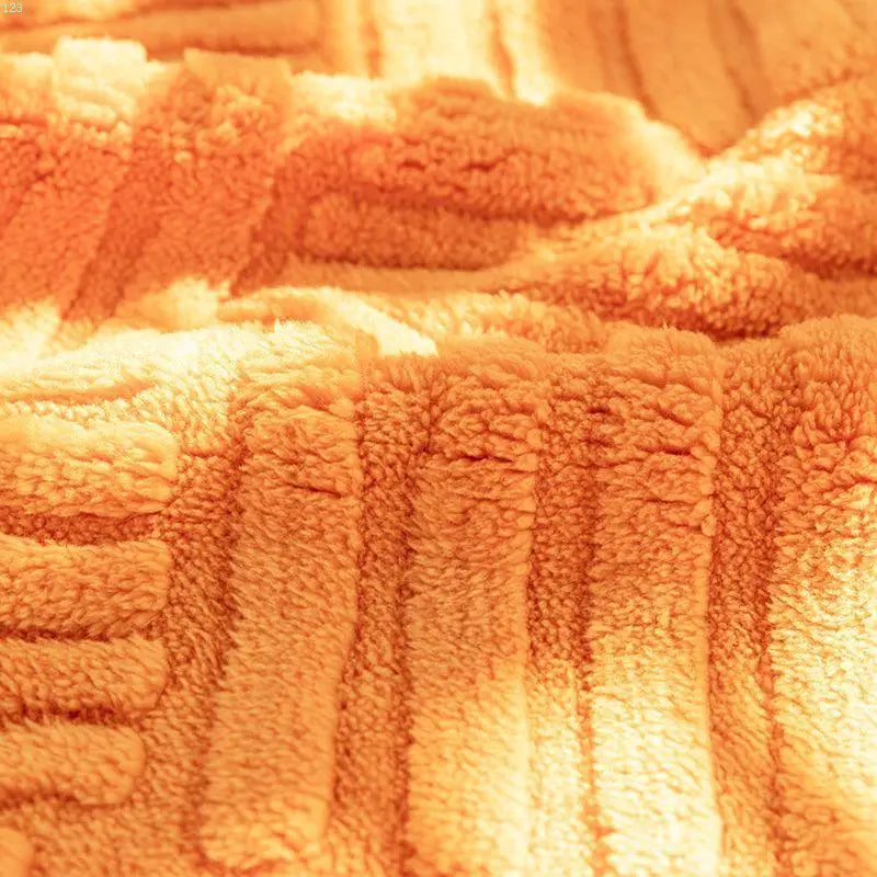 Plush Striped Non-slip Sofa Cushion 35.43"x70.87" - Comfort Gift Box