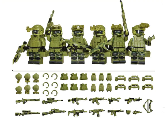 Military Building Blocks Set for Boys (One Set) - Comfort Gift Box