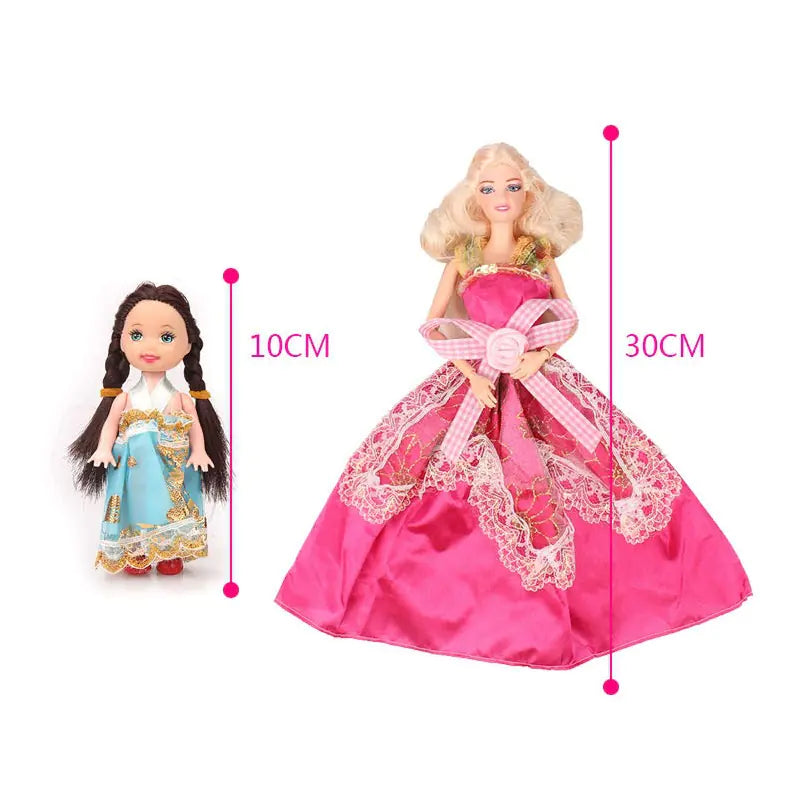 Special Dress-Up Barbie Doll Gift Set for Kids