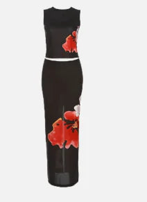 Amaryllis Set with Fitted Split Skirt (One Set) - Comfort Gift Box