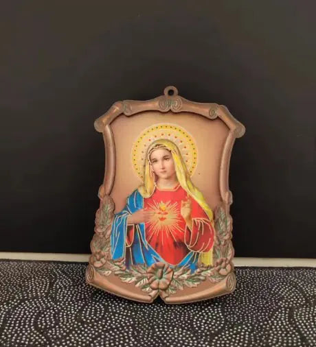 Wooden Trinket Icon Ornament