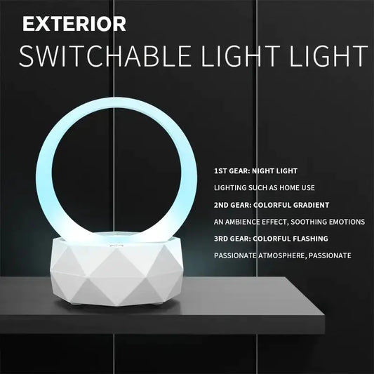 Portable RGB Light Speaker for Colorful Sound Experience - Comfort Gift Box