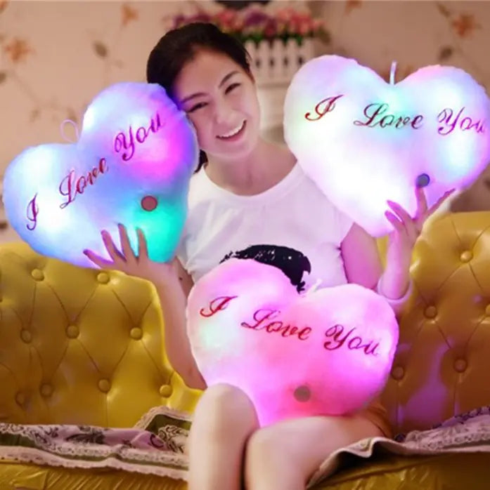Colorful Glow Cushion, Pillow, Plush Toy