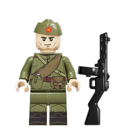 Military Building Block Doll Set (One Set) - Comfort Gift Box