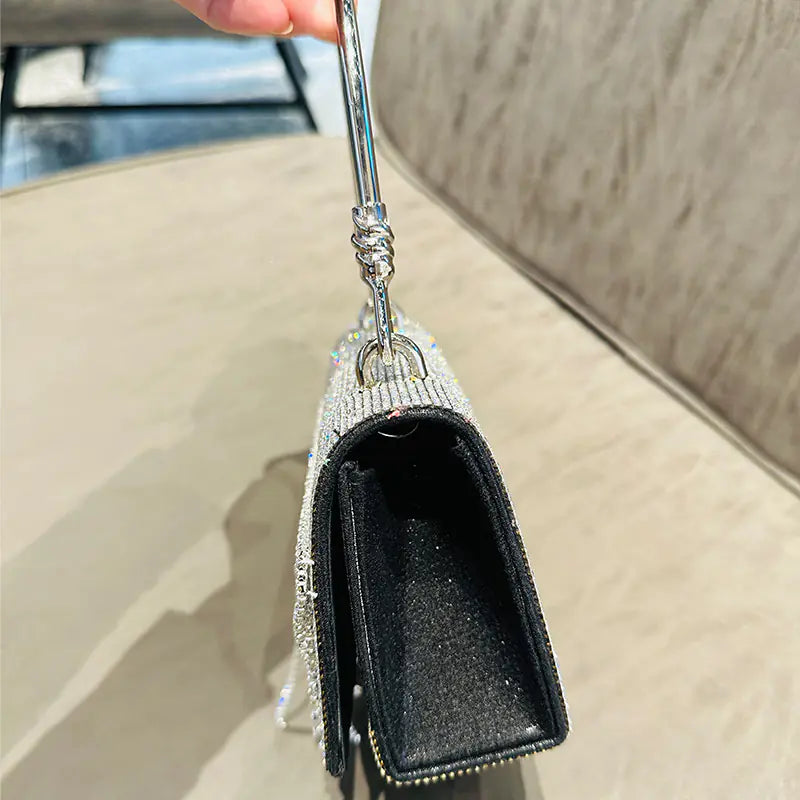 Luxury Rhinestone Evening Clutch Bag for Women