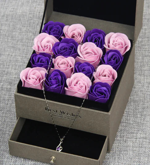 Square Drawer Gift Box , Necklace Box