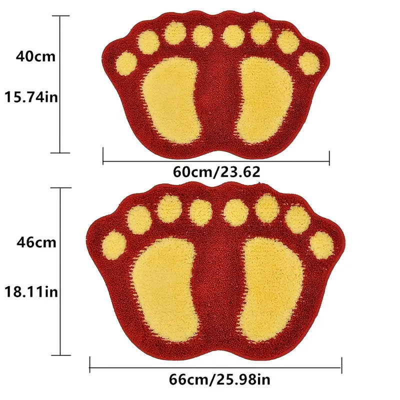 Water Absorbent Non-Slip Soft Microfiber Bath Mat - Comfort Gift Box