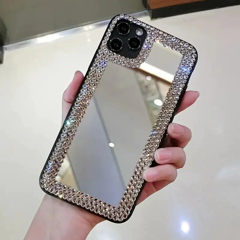 Glitter Rhinestone Phone Case for iPhone Models