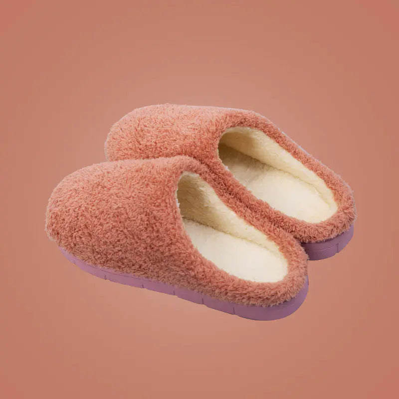 Soft Furry Winter Slippers for Women