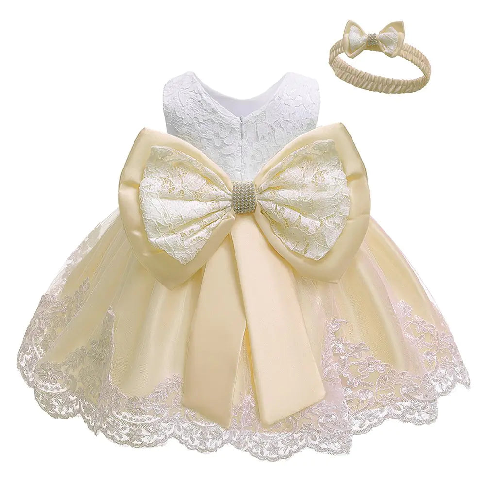 Fluffy Skirt Bow Hair Accessory