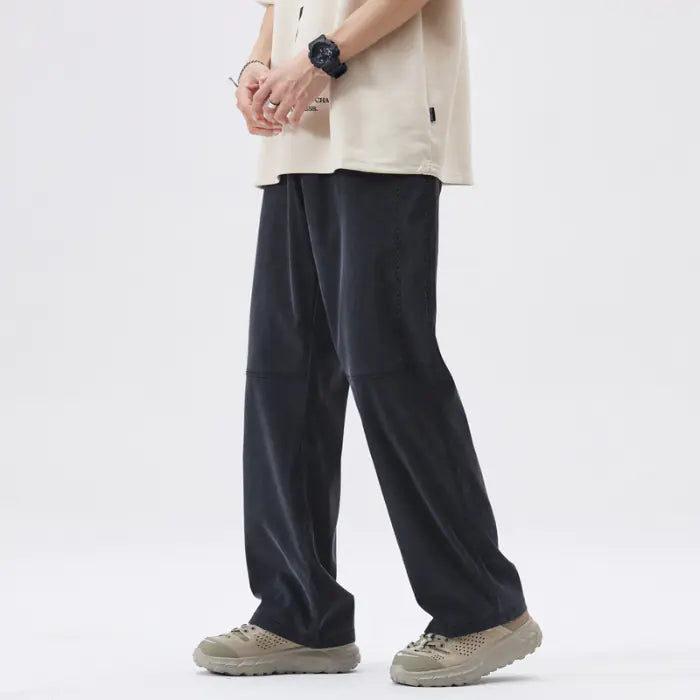 Ice Silk Comfortable Leisure Mop Pants - Comfort Gift Box