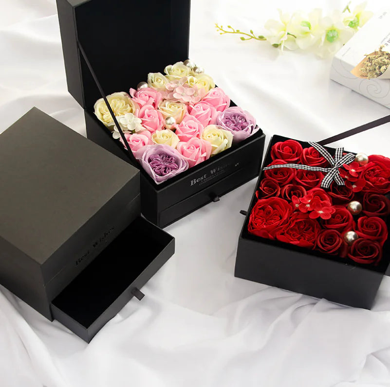 Square Drawer Gift Box , Necklace Box