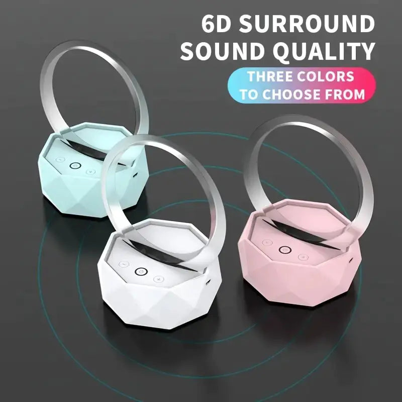Portable RGB Light Speaker for Colorful Sound Experience - Comfort Gift Box