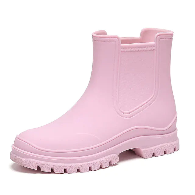 Women's Waterproof Non-slip Rubber Rain Boots - Comfort Gift Box
