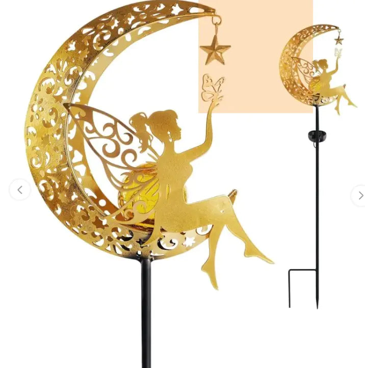 Solar Moon Fairy Garden Lamp - Comfort Gift Box