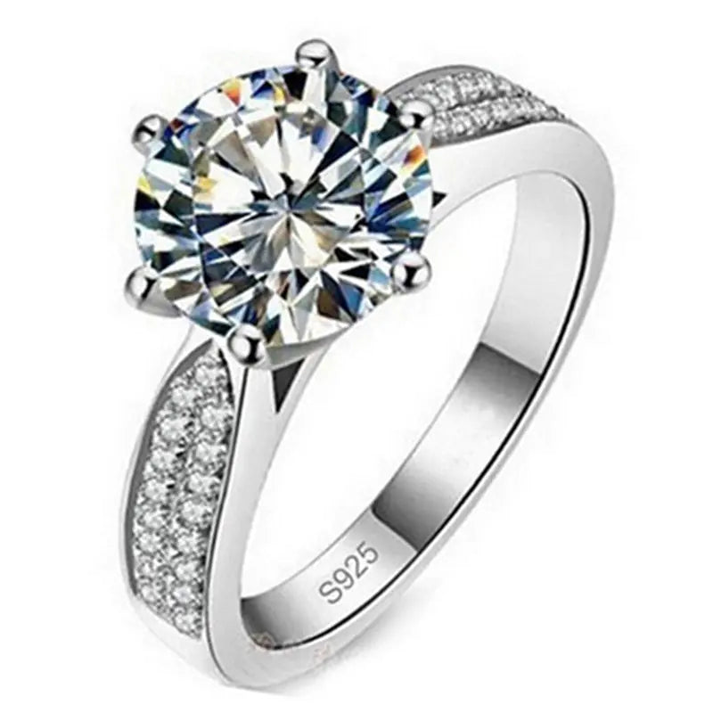 Luxury Diamond Engagement Ring Set for Him & Her