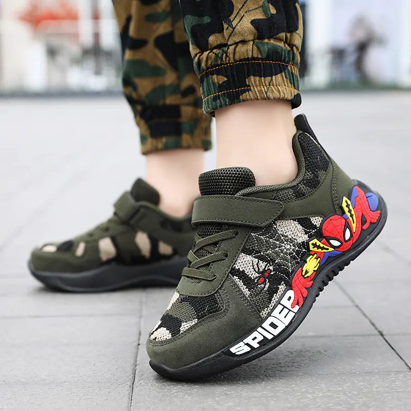 2024 Boys' Breathable Camouflage Running Shoes