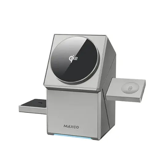 Magnetic Touch Rotating Wireless Charger - Comfort Gift Box