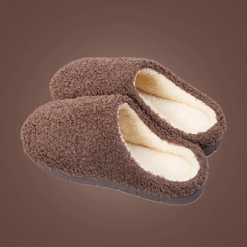 Soft Furry Winter Slippers for Women