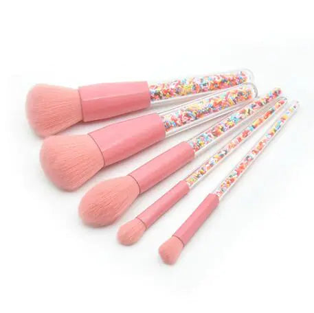 Candy Makeup Brushes Set for Christmas