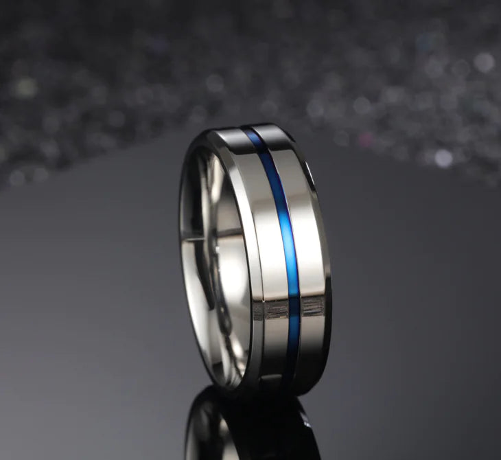 Men's Stainless Steel Ring, Wholesale Titanium Fashion Ring