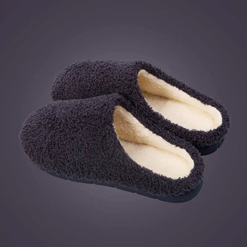 Soft Furry Winter Slippers for Women