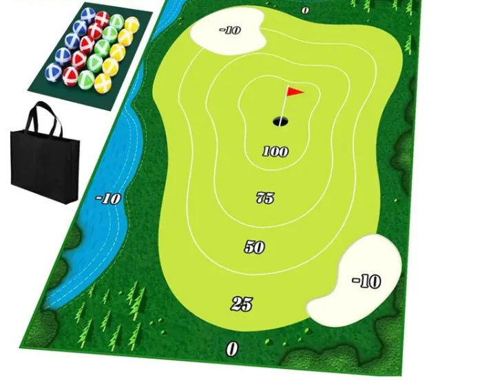 Bazzus Golf Game Set for Outdoor Fun (One Set) - Comfort Gift Box