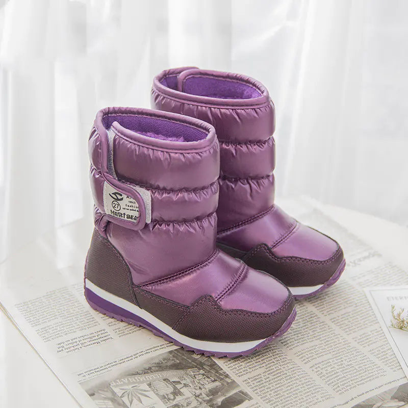 Boys Waterproof Winter Boots for Warmth and Comfort - Comfort Gift Box