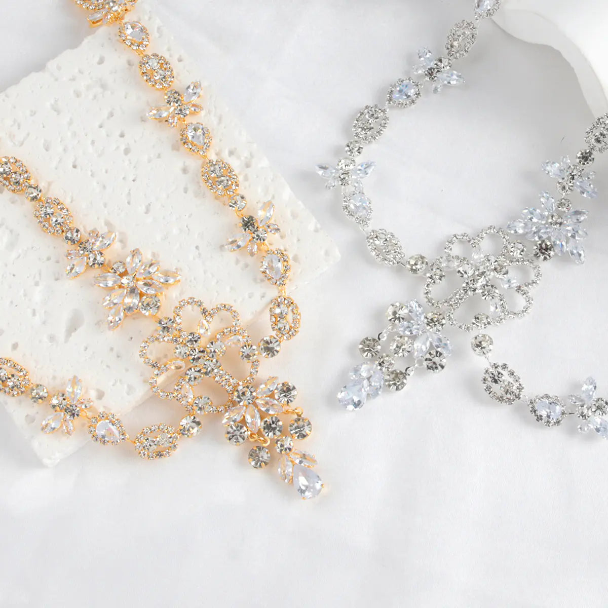 Rhinestone Hair Accessories with Tassels for Women