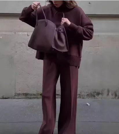 Alessandra Elegant Versatile Knit Sweater Set (One Set) - Comfort Gift Box